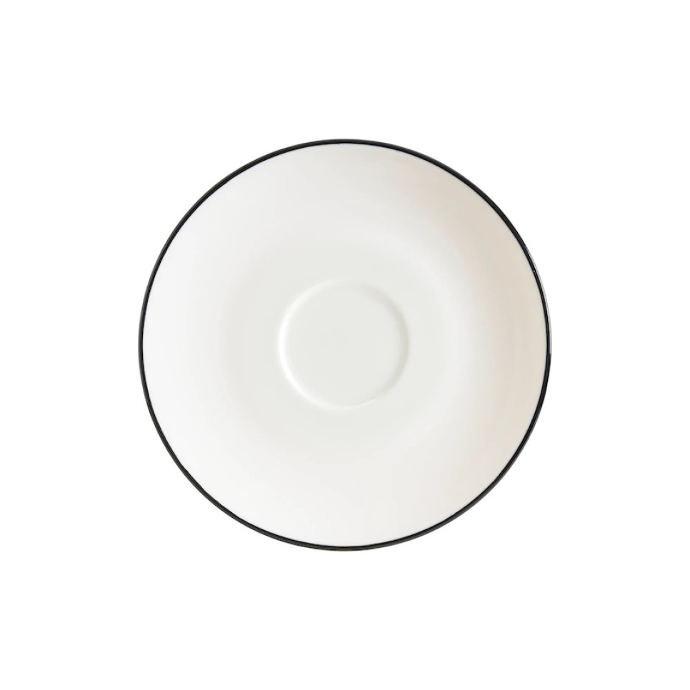 Espressofat 12 cm, Gourmet Linea Black - Bonna i gruppen Te og kaffe / Kaffetilbehør / Kaffefat hos The Kitchen Lab (1069-31838)