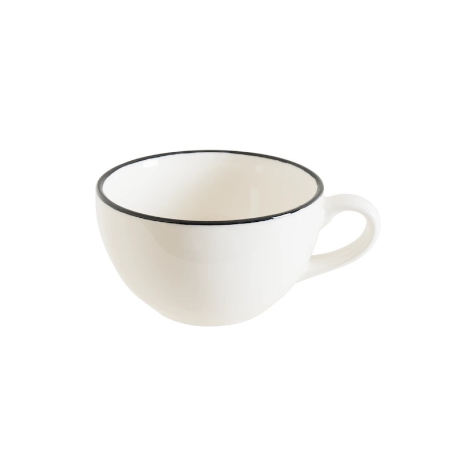 Kaffekopp 23 cl, Rita Linea Black - Bonna i gruppen Te og kaffe / Kaffetilbehør / Kaffekopper hos The Kitchen Lab (1069-31840)