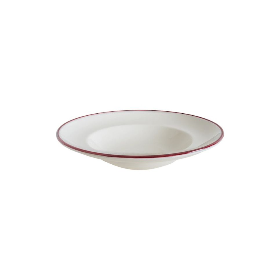 Dyp tallerken 24 cm, Gourmet Linea Burgundy - Bonna i gruppen Borddekking / Tallerkener, Skåler & Fat / Tallerken hos The Kitchen Lab (1069-31847)