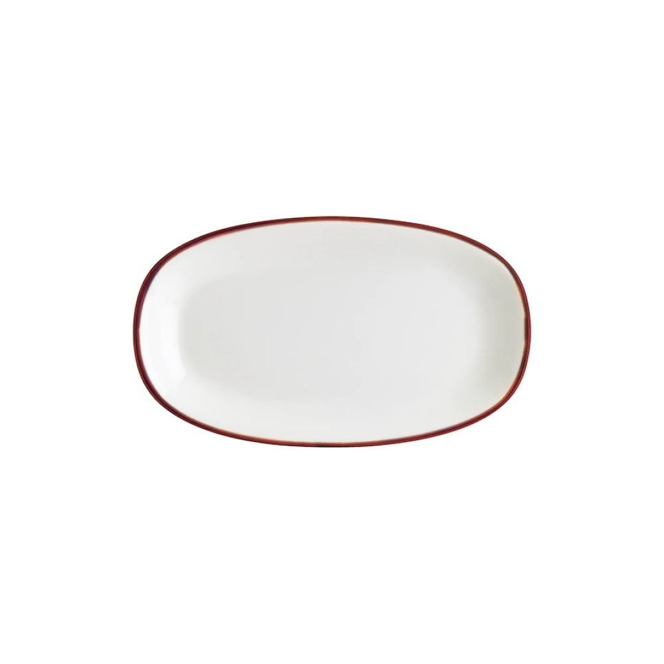 Tønne 15 x 8,5 cm, Gourmet Linea Burgundy - Bonna i gruppen Borddekking / Tallerkener, Skåler & Fat / Fat hos The Kitchen Lab (1069-31849)