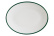 Serveringsfat 36 x 28 cm, Moove Linea Green - Bonna