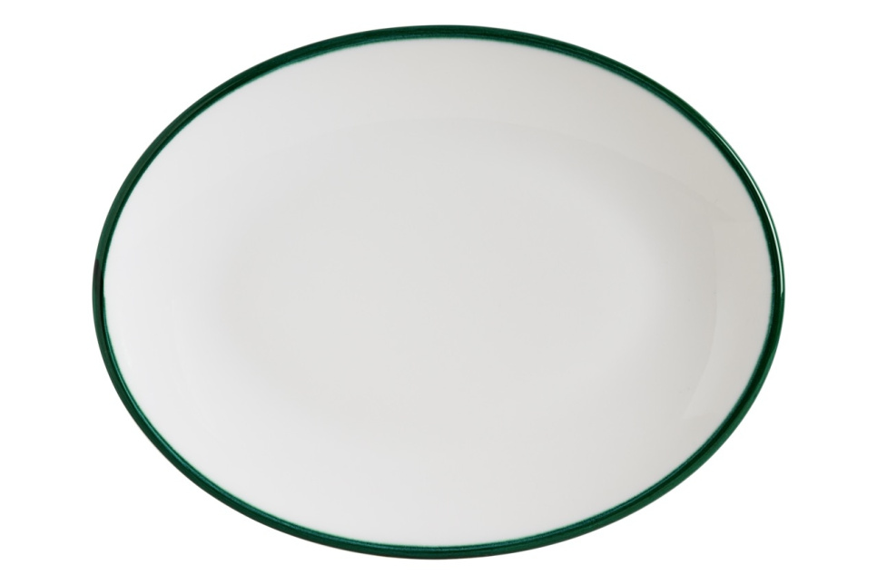 Serveringsfat 36 x 28 cm, Moove Linea Green - Bonna i gruppen Borddekking / Tallerkener, Skåler & Fat / Fat hos The Kitchen Lab (1069-34990)