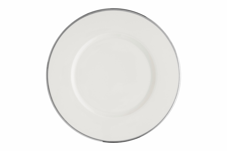Tallerken 24 cm, Silverline Neat - Bonna i gruppen Borddekking / Tallerkener, Skåler & Fat / Tallerken hos The Kitchen Lab (1069-35140)