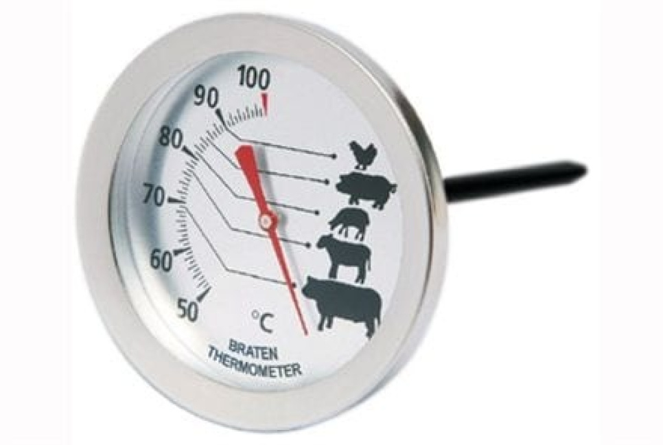 Kjøtttermometer med illustrasjoner - Mingle i gruppen Matlaging / Målere / Kjøkkentermometer / Husholdningstermometer hos The Kitchen Lab (1070-10512)