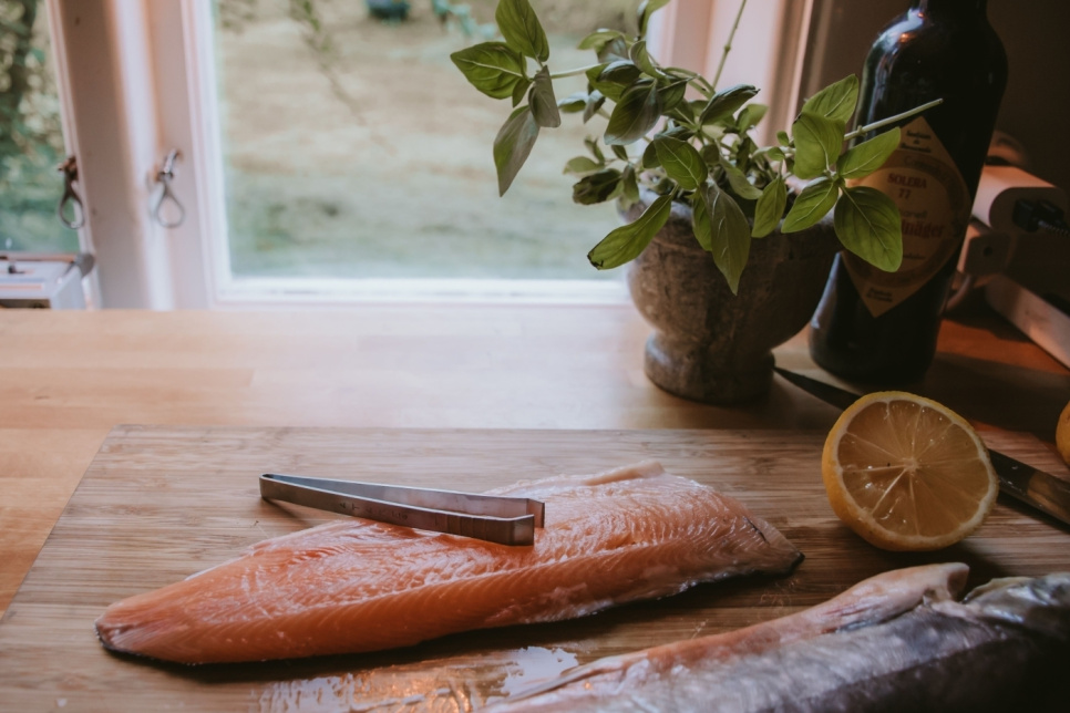 Fiskebeinspinsett, 12 cm - Satake