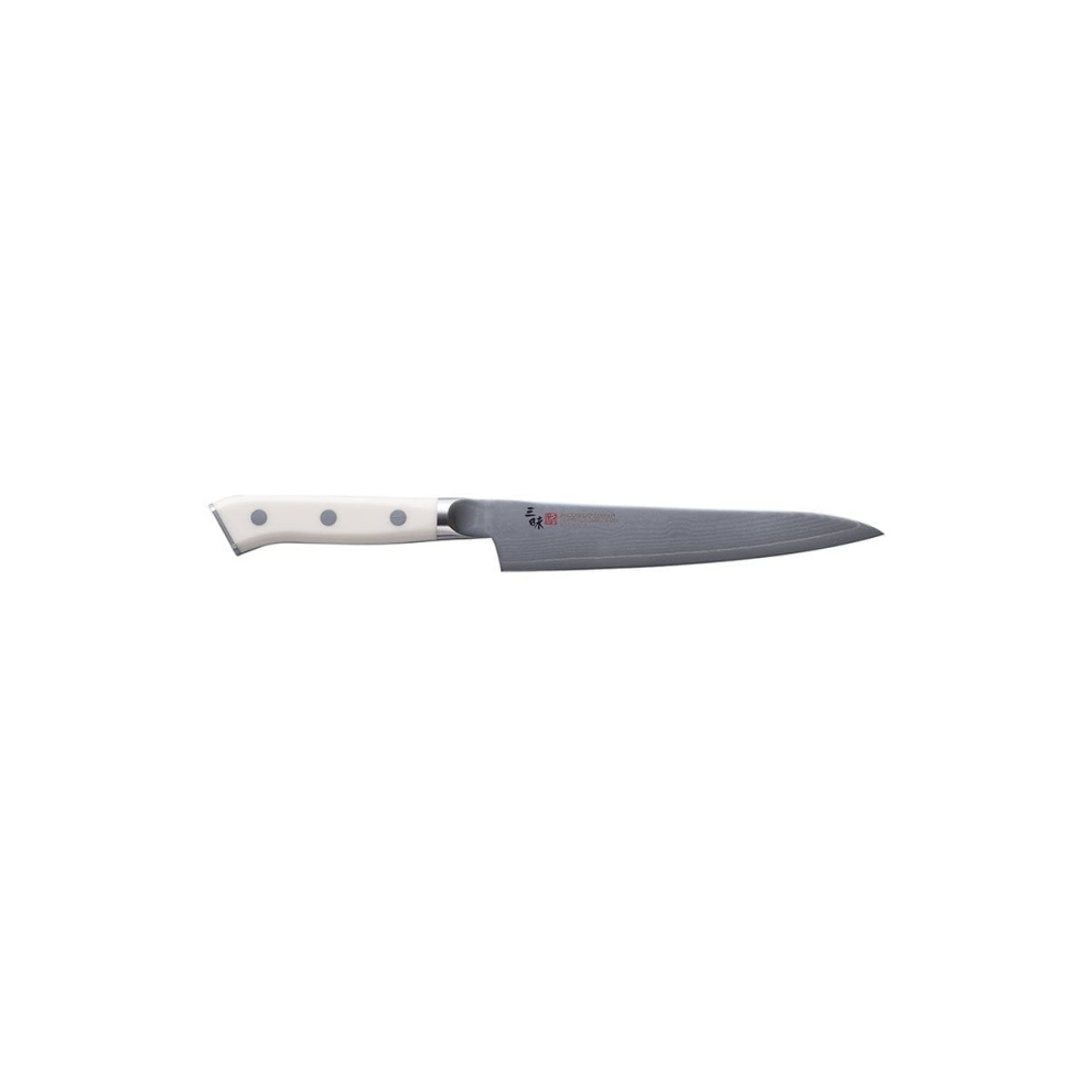 Petty 15 cm, Classic Damascus Corian - Mcusta/Zanmai i gruppen Matlaging / Kjøkkenkniver / Allsidige kniver hos The Kitchen Lab (1070-11665)