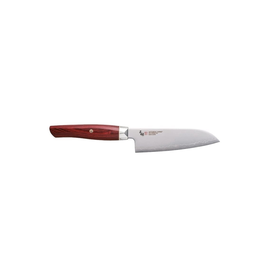 Mcusta / Zanmai Revolution Kosantoku, 15 cm, rødt håndtak i gruppen Matlaging / Kjøkkenkniver / Kokkekniver hos The Kitchen Lab (1070-17347)