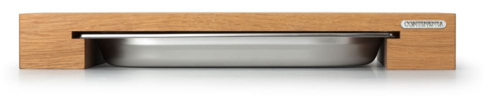 Skjærebrett med 1 ark, eik, stor - Continenta