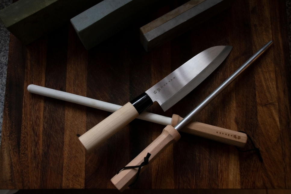 Diamantbryne med trehåndtak, 23 cm - Satake Diamantbryne med trehåndtak, 23 cm - Satake