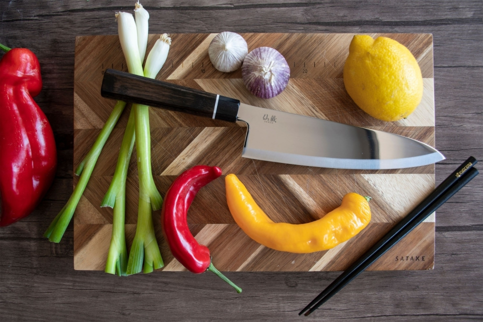 Gyuto, 20 cm, GinIro - Satake