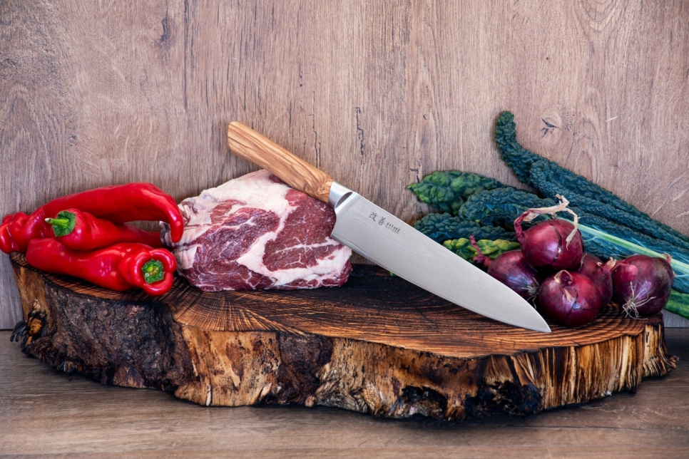 Gyuto. 21cm, Kaizen - Satake