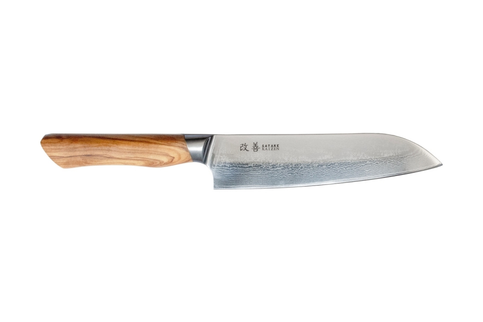 Santoku, 18 cm, Kaizen - Satake i gruppen Matlaging / Kjøkkenkniver / Santokukniv hos The Kitchen Lab (1070-25809)