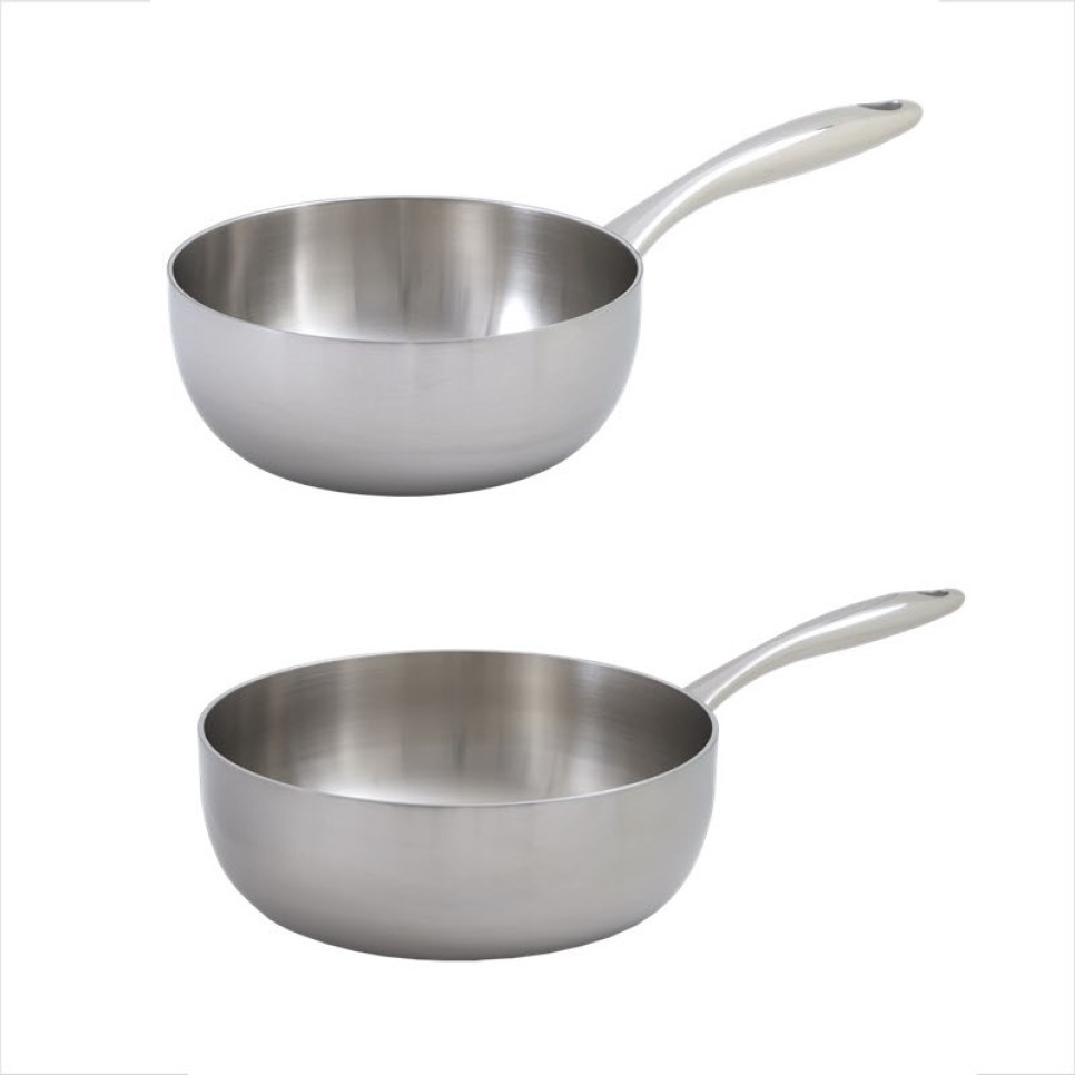 Sauteuse, Mathias Dahlgren - Culimat - 26 cm + 18 cm i gruppen Matlaging / Stekepanne / Sautépanner hos The Kitchen Lab (1070-28096)