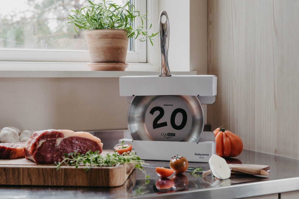  Rustfri stekepanne, Mathias Dahlgren - Culimat - 28 cm + 20 cm