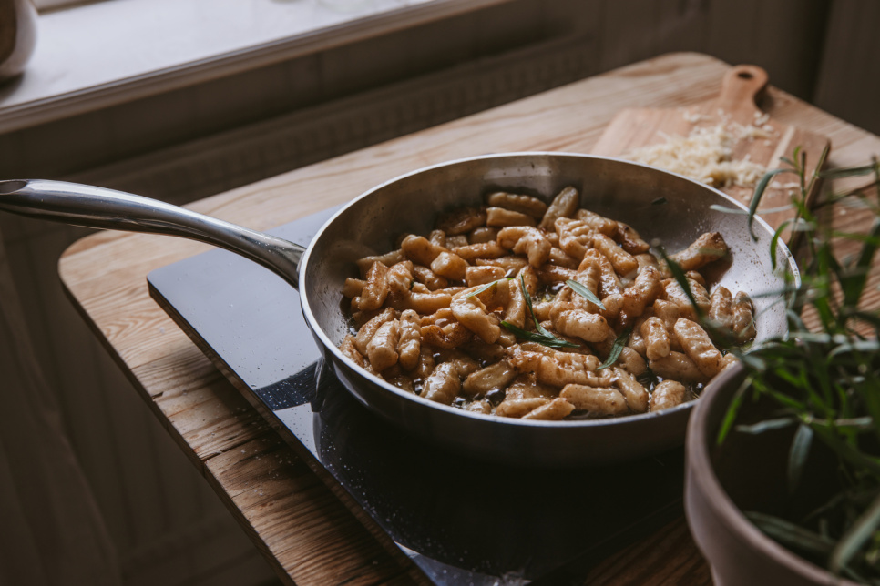  Rustfri stekepanne, Mathias Dahlgren - Culimat - 28 cm + 20 cm