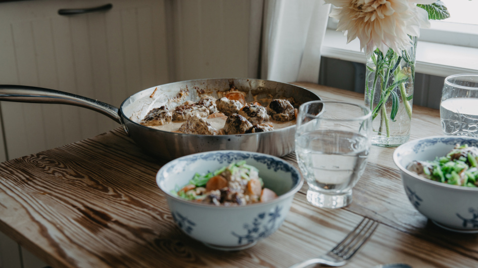  Rustfri stekepanne, Mathias Dahlgren - Culimat - 28 cm + 20 cm