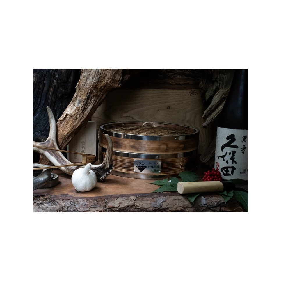 Dampkurv av bambus - Satake