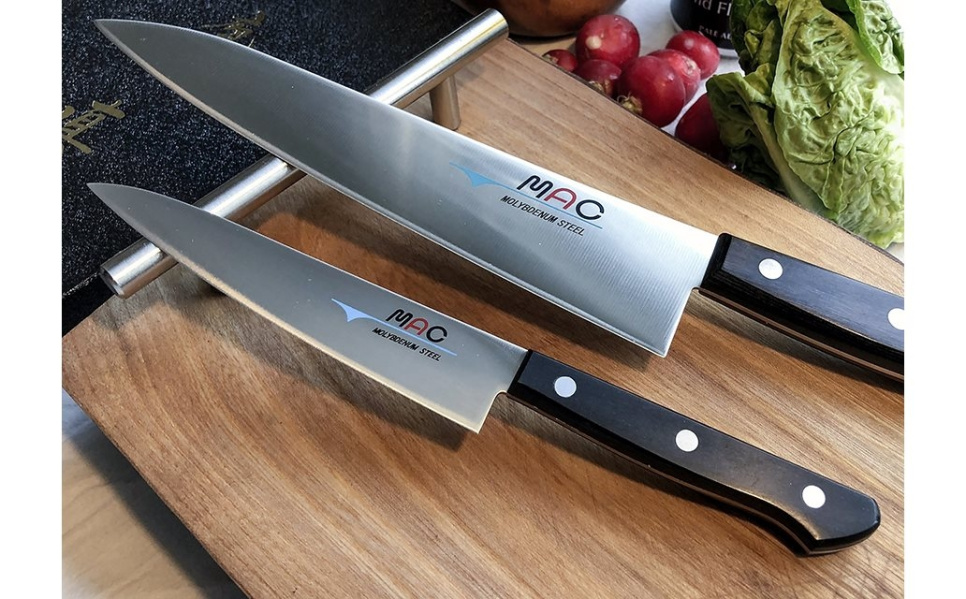 Knivsett, to kniver i gaveeske, Chef - MAC Knivsett, to kniver i gaveeske, Chef - MAC