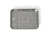 Gastrobrett/stekeplate med rist, 18x14 cm, rustfritt stål - Culimat