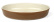 Form oval, brun/beige, 27 x 18 cm - Xantia