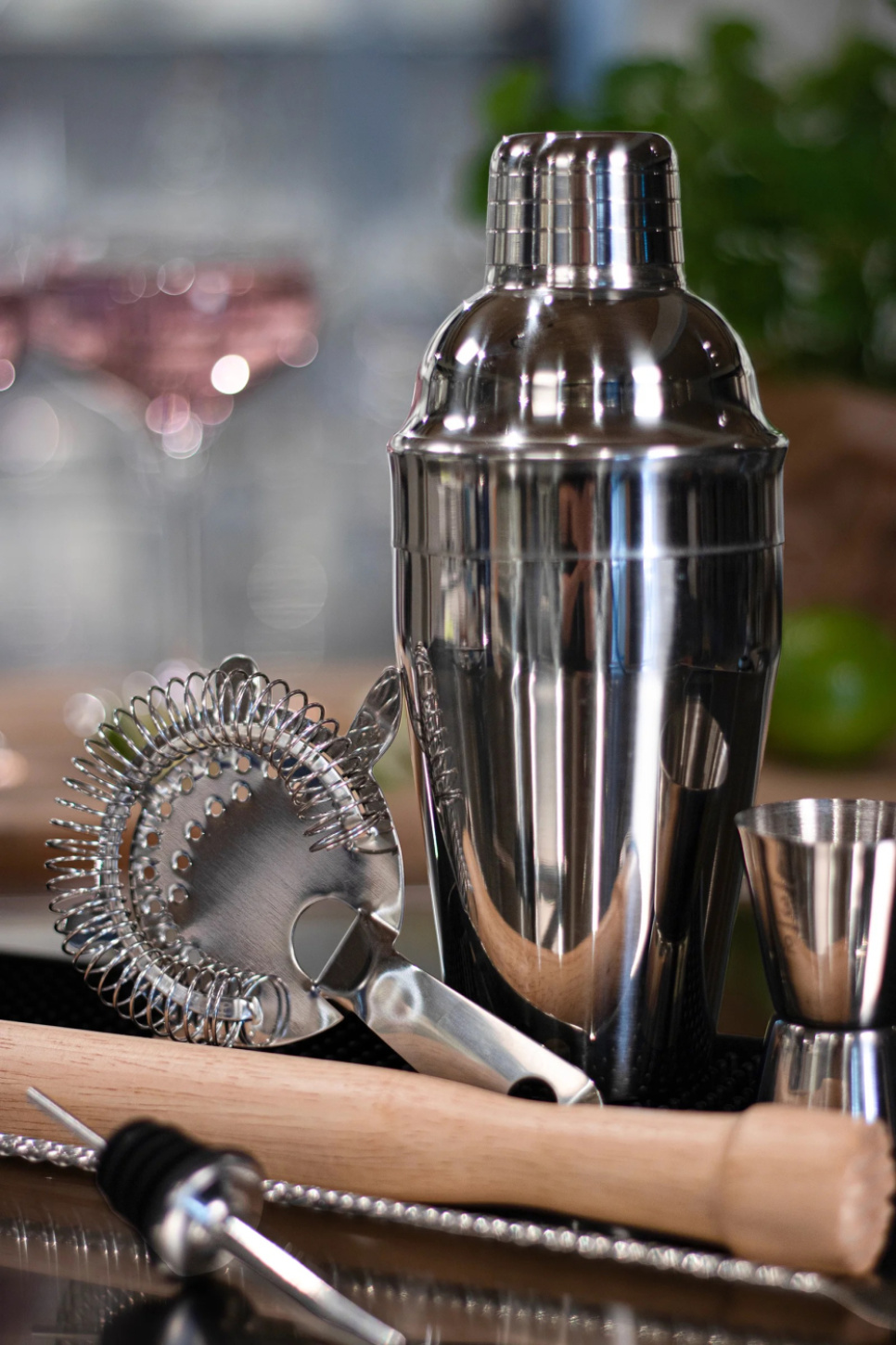 Cocktailsett i 6 deler - Exxent