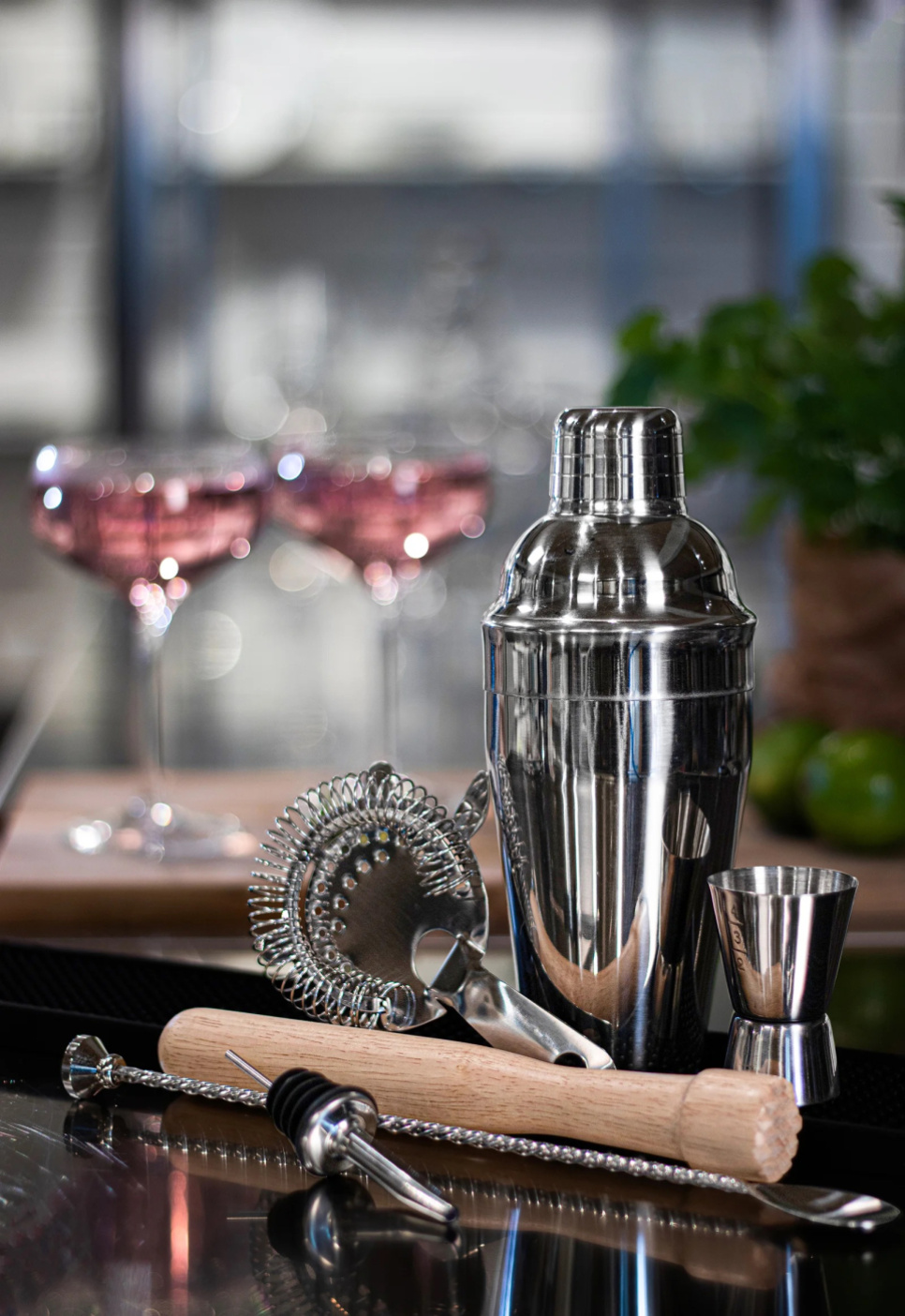 Cocktailsett i 6 deler - Exxent