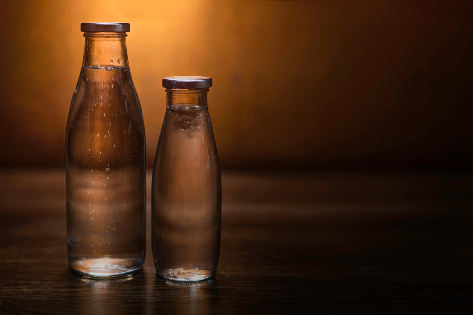 Serveringsflaske med skrukork, 0,5 L - Exxent Serveringsflaske med skrukork, 0,5 L - Exxent