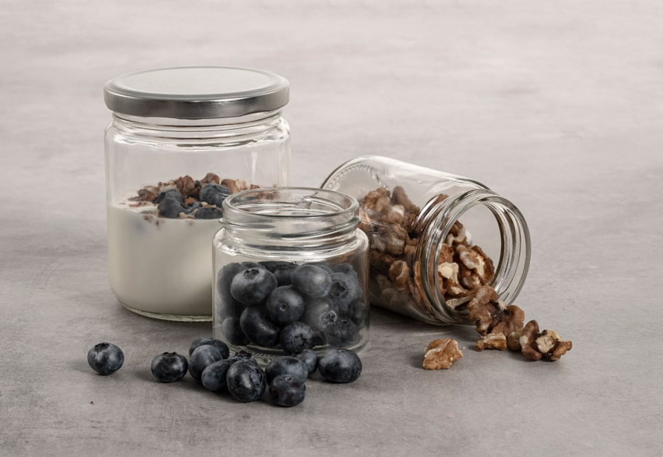 Serveringsglass med skrukork, 240 ml - Exxent Serveringsglass med skrukork, 240 ml - Exxent