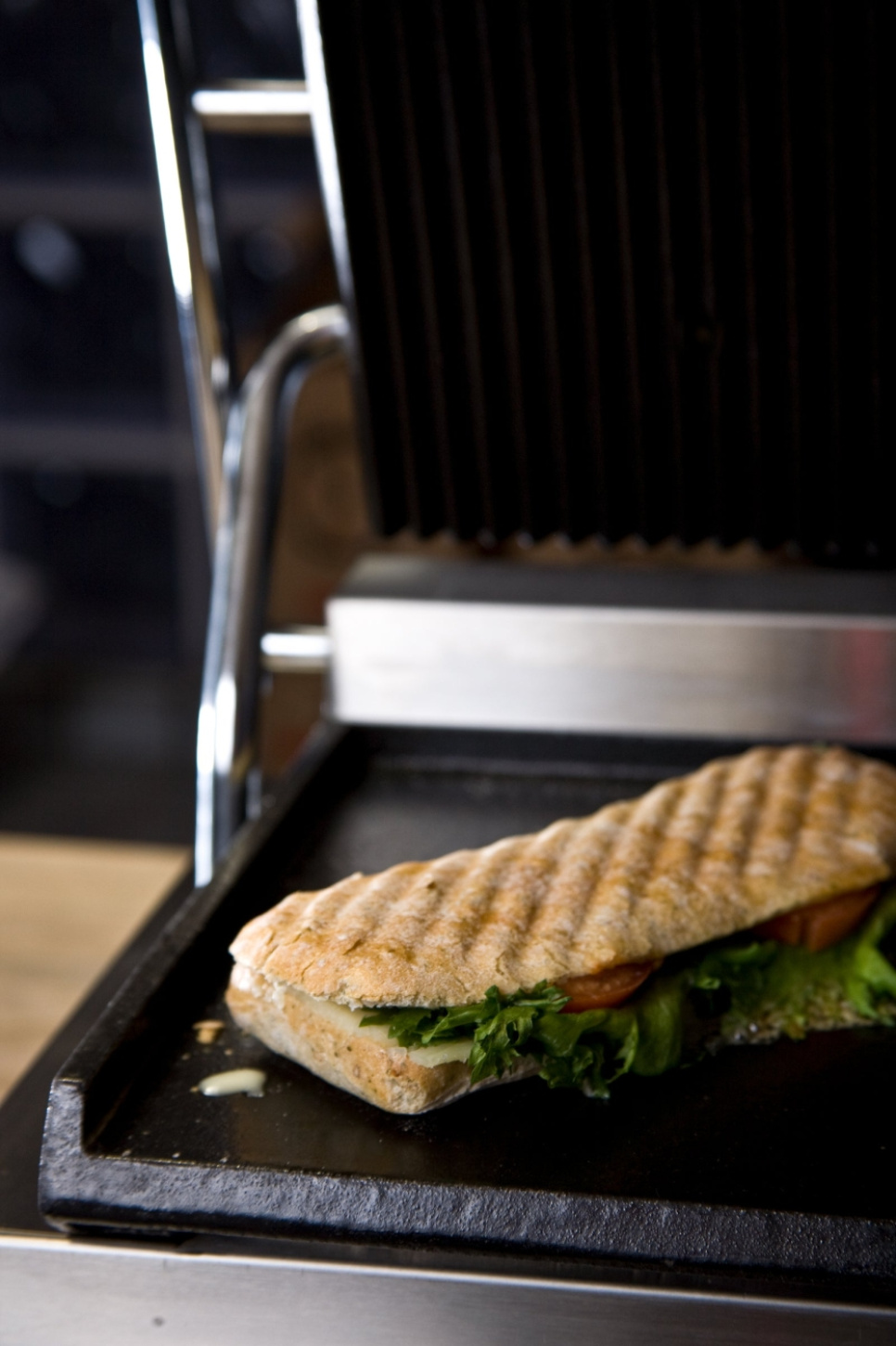 Panini-klemmegrill, riflet - Exxent