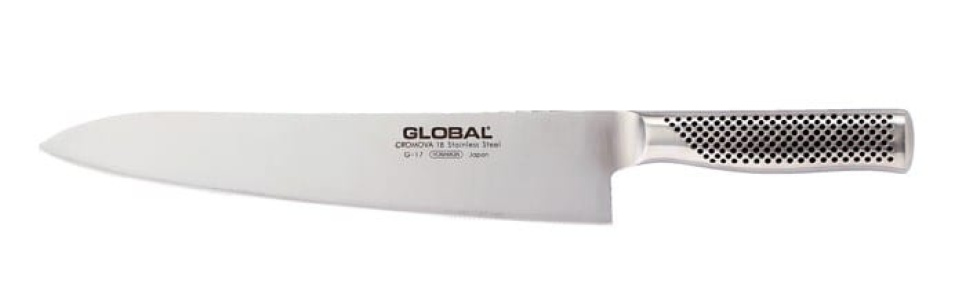 Global G-17, Kokkekniv, 27 cm i gruppen Matlaging / Kjøkkenkniver / Kokkekniver hos The Kitchen Lab (1073-10400)