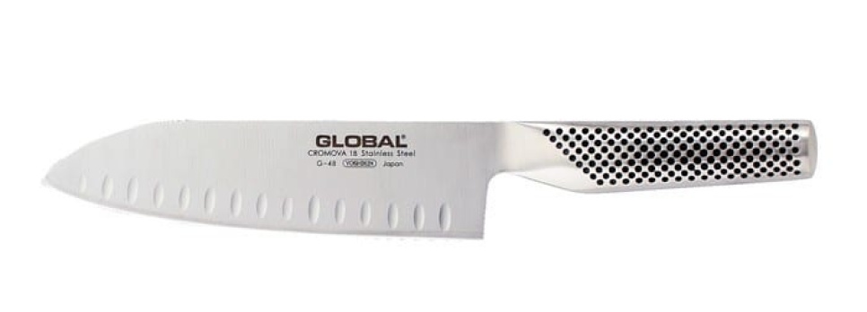 G-48 Santoku olivenmalt 18cm i gruppen Matlaging / Kjøkkenkniver / Santokukniv hos The Kitchen Lab (1073-10423)