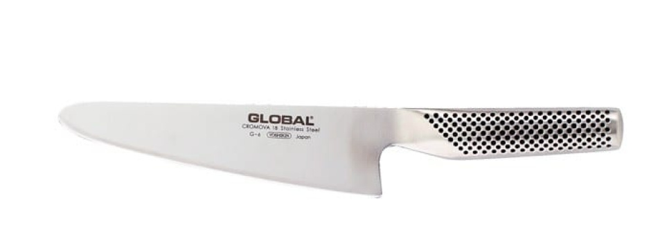 Global G-6 kokkekniv 18cm avrundet i gruppen Matlaging / Kjøkkenkniver / Kokkekniver hos The Kitchen Lab (1073-10430)