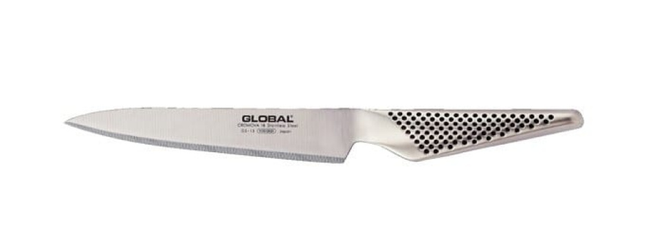 Global GS-13 All-purpose kniv 15 cm fintannet i gruppen Matlaging / Kjøkkenkniver / Allsidige kniver hos The Kitchen Lab (1073-10452)