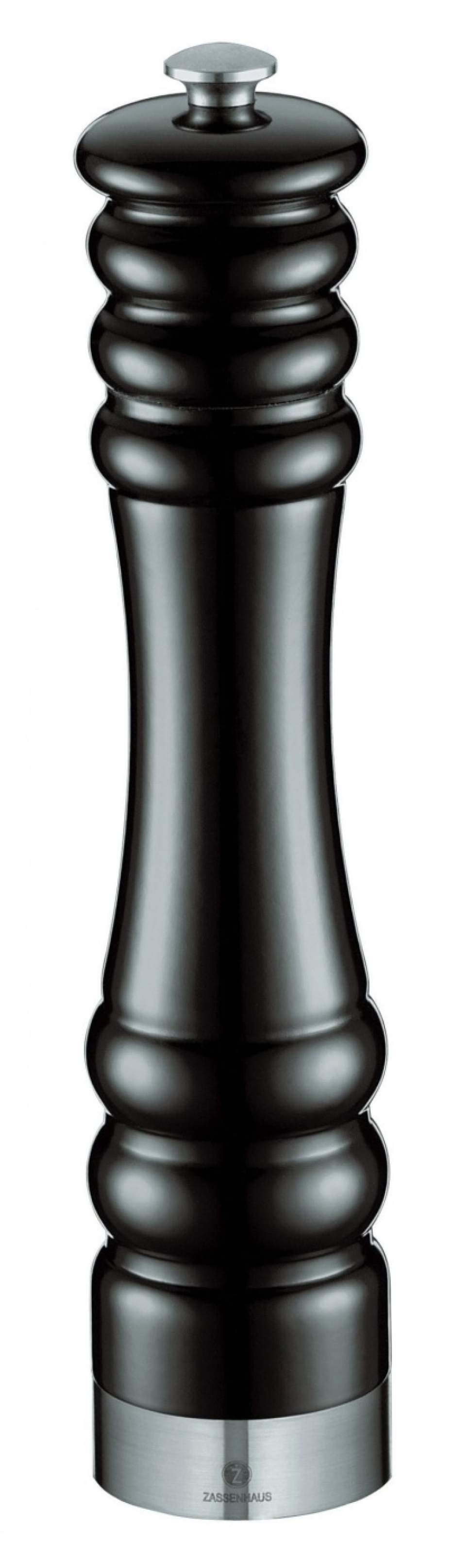 Pepperkvern München Svart Blank 25 cm - Zassenhaus Pepperkvern München Svart Blank 25 cm - Zassenhaus