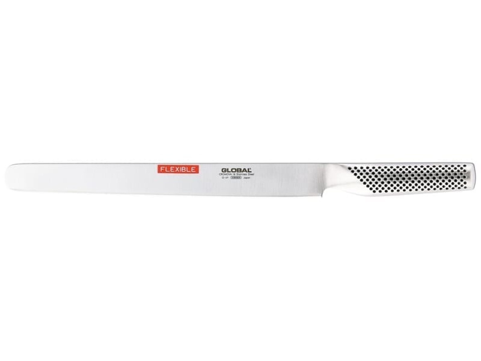 Global G-69 Fleksibel laks- og skinkekniv, 27 cm i gruppen Matlaging / Kjøkkenkniver / Lakse- og skinkekniver hos The Kitchen Lab (1073-11420)