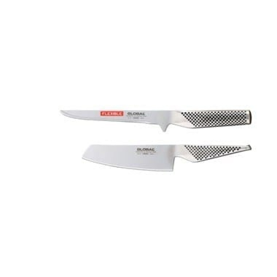 Global knivsett G-21 og GS-5 i gruppen Matlaging / Kjøkkenkniver / Knivsett hos The Kitchen Lab (1073-11427)