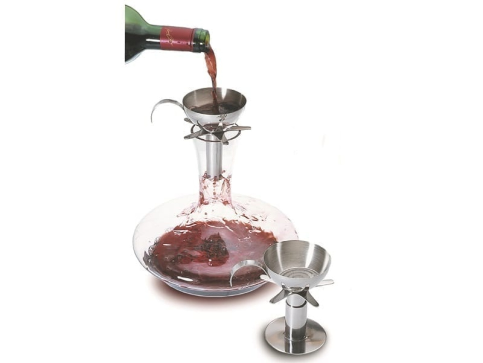 Karaffel i rustfritt stål - Pulltex i gruppen Bar og Vin / Tilbehør til vin / Dekantering hos The Kitchen Lab (1073-11607)