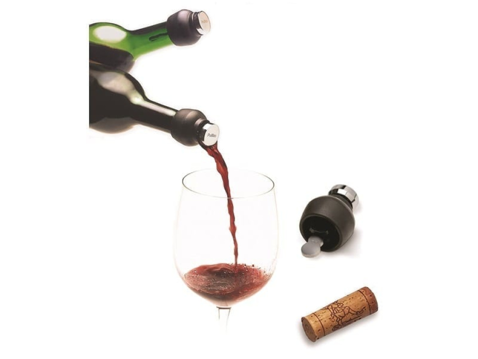 Propp for vinflaske, Saturn - Pulltex i gruppen Bar og Vin / Tilbehør til vin / Sealers hos The Kitchen Lab (1073-11618)