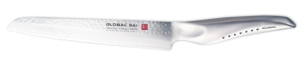 Brødkniv 17cm - Global Sai i gruppen Matlaging / Kjøkkenkniver / Brødkniver hos The Kitchen Lab (1073-11723)