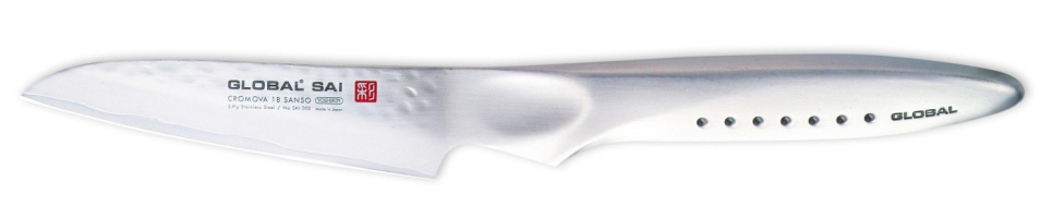 Skalkniv rett 9cm - Global Sai i gruppen Matlaging / Kjøkkenkniver / Skjærekniver hos The Kitchen Lab (1073-11728)