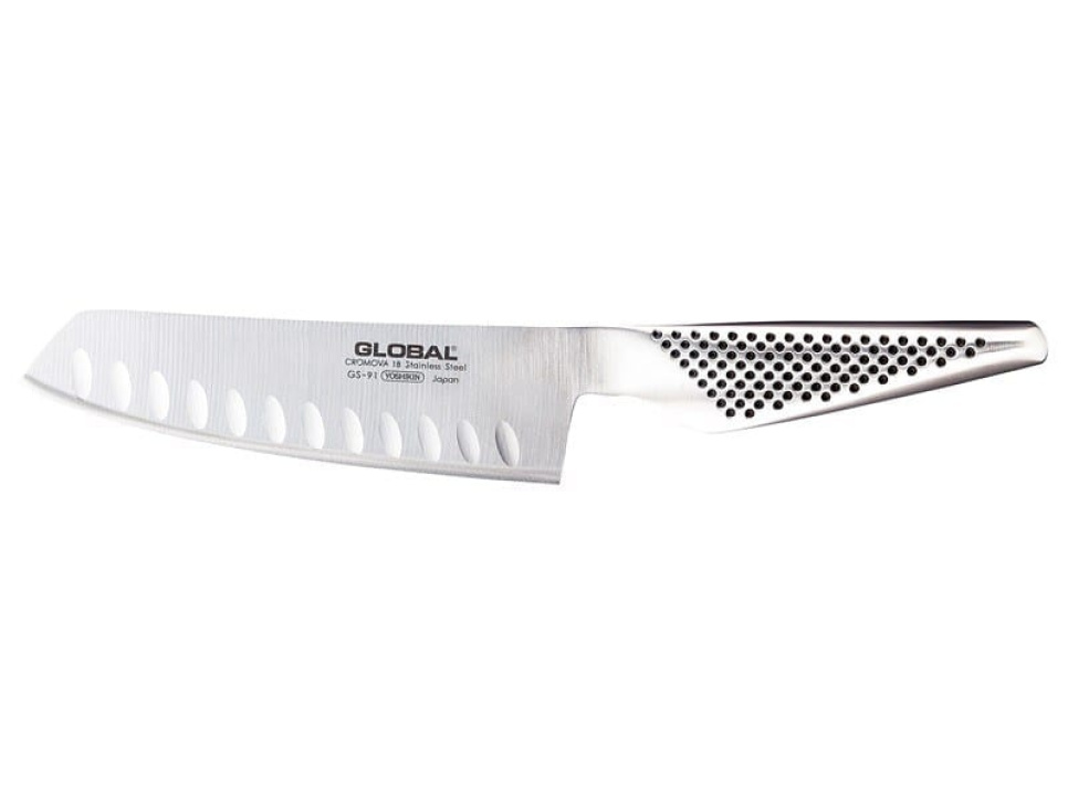 Global GS-91 Grønnsakskniv olivenmalt 14cm i gruppen Matlaging / Kjøkkenkniver / Grønnsakskniver hos The Kitchen Lab (1073-13162)