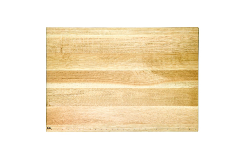 Skjærebrett massiv eik 45x30x5 cm - Global