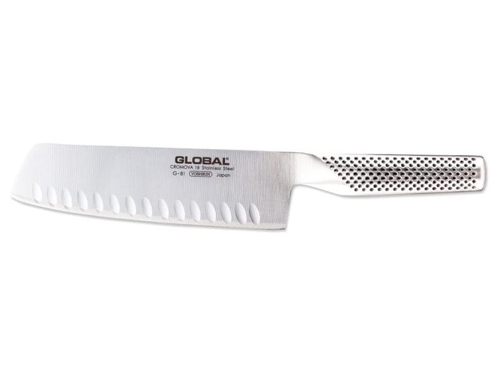 Global G-81 Olivenkvernet grønnsakskniv, 18cm i gruppen Matlaging / Kjøkkenkniver / Grønnsakskniver hos The Kitchen Lab (1073-13859)