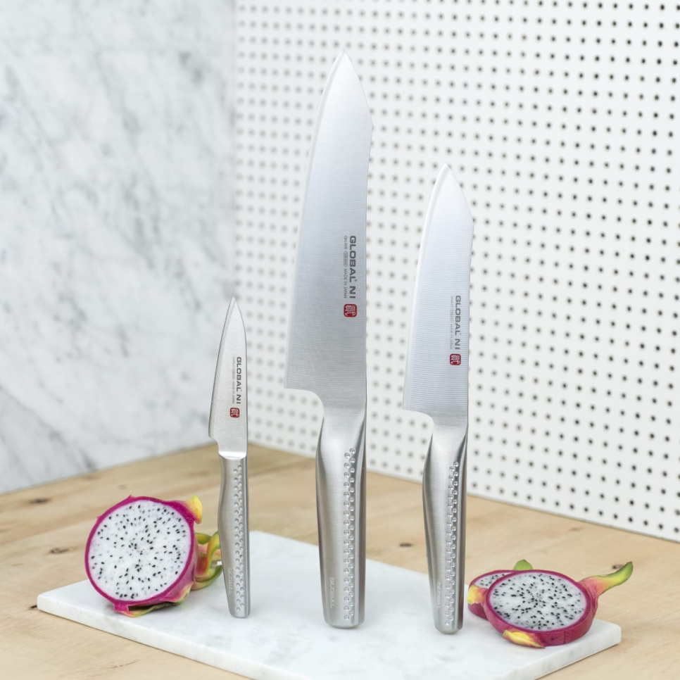 Global knivsett 3 deler, GN-009, GNM-07, GNFS-01