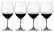 Cabernet/Merlot Rødvinsglass, Veritas, 4-pakning - Riedel