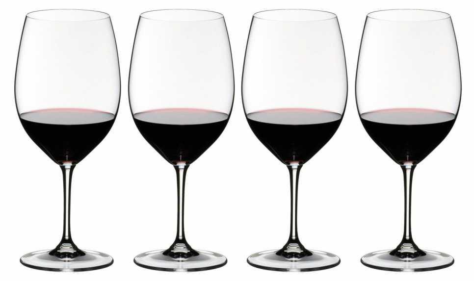 Cabernet/Merlot Rødvinsglass, Veritas, 4-pakning - Riedel i gruppen Bar og Vin / Vinglass / Rødvinsglass hos The Kitchen Lab (1073-25411)