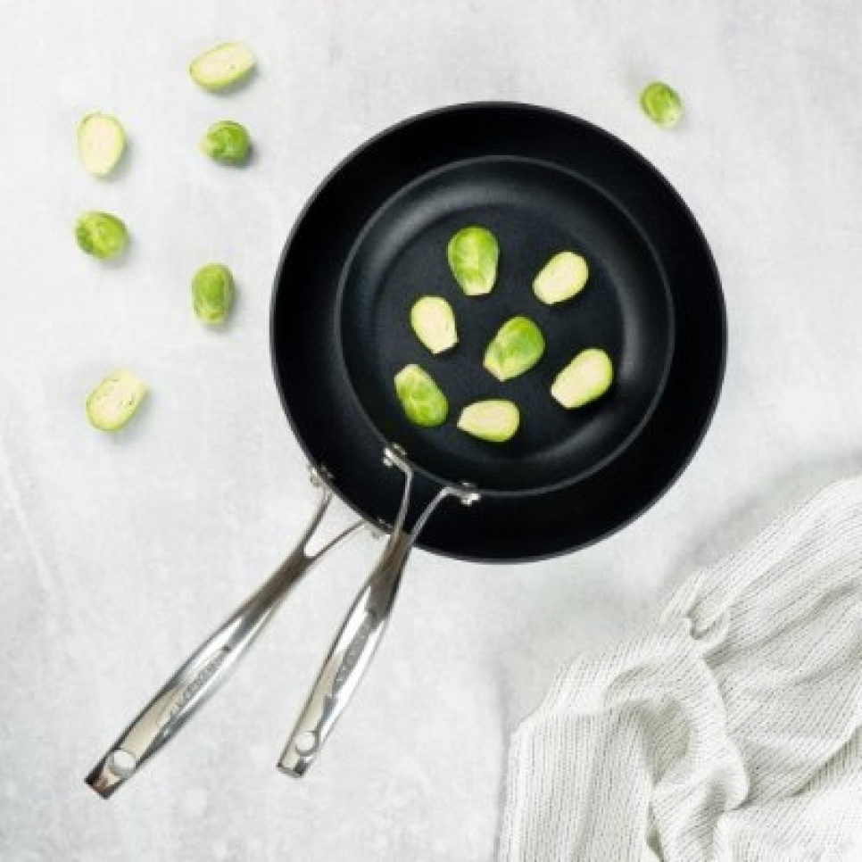 Stekepanne 28 cm + 20 cm, haptiq - Scanpan
