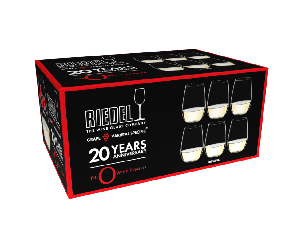 Riesling/Zinfandel, 6-pack, O, 20 year anniversary - Riedel