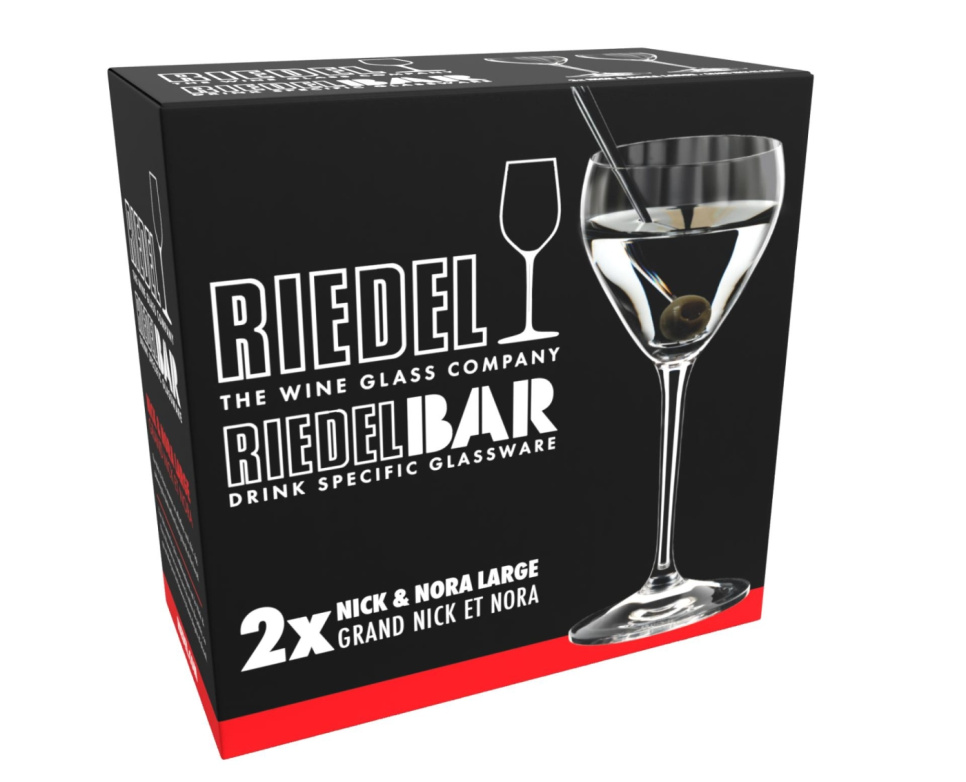 Nick & Nora XL Optic, 2-pak - Riedel