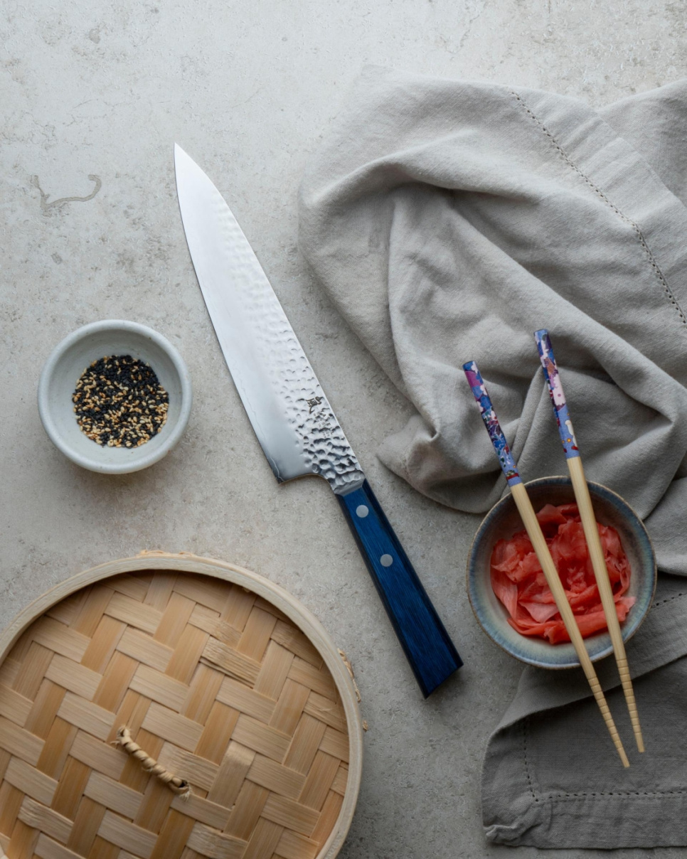 Gyuto, 20,5 cm, Blue Breeze - Yaxell